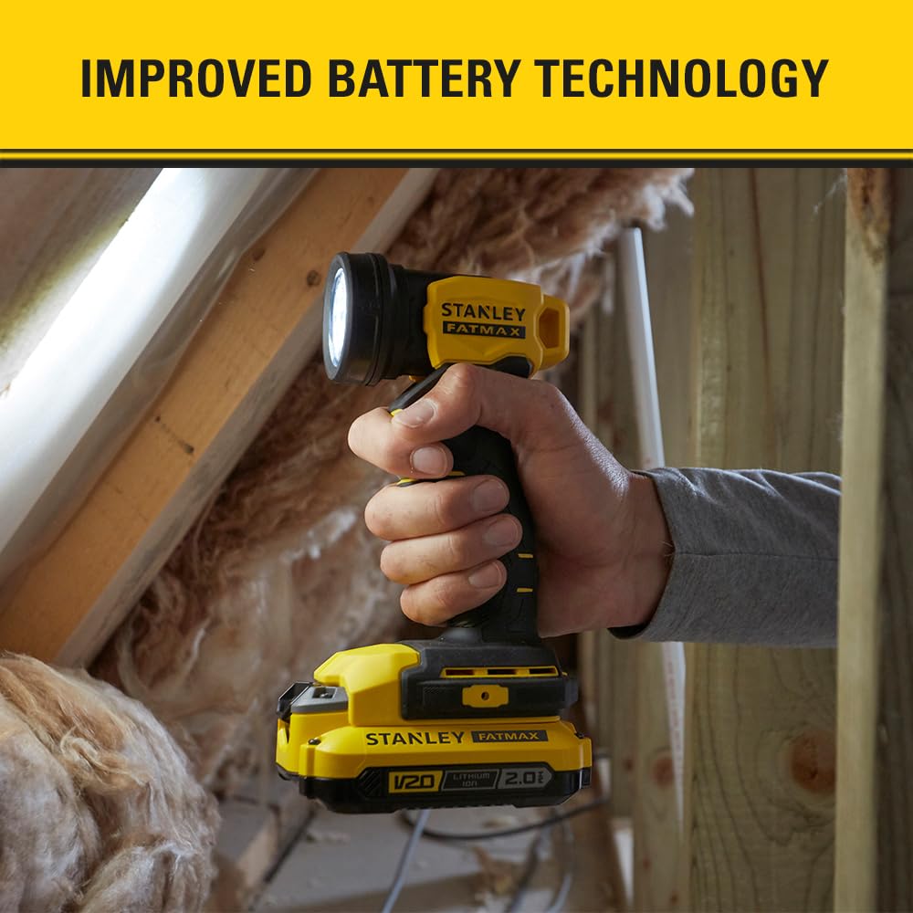 stanley-v20-sfmcl020b-xj-lampe-torche-18v-140-lumens image 3