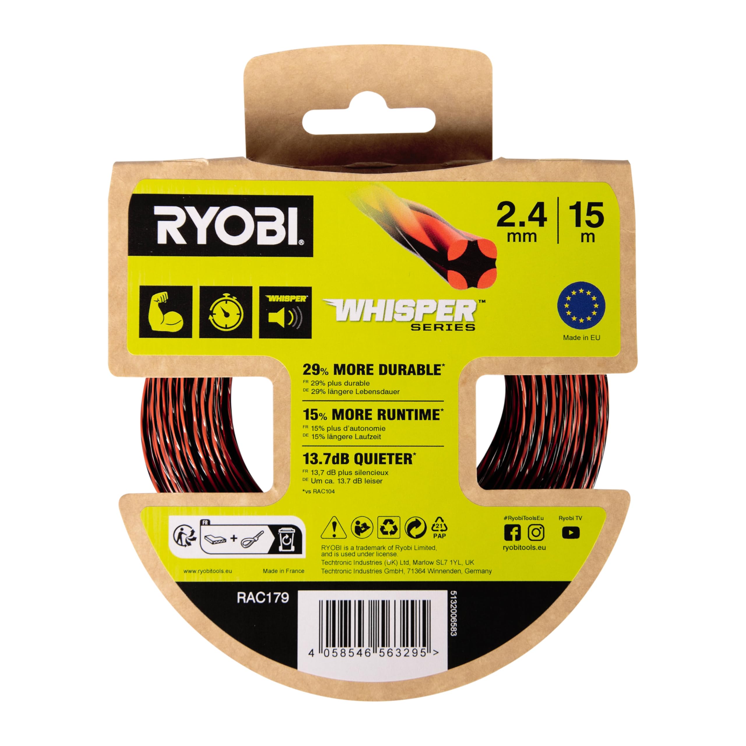 ryobi-rac179-fil-d-broussailleuse-torsad-whisper-2-4-mm-15-m image 3