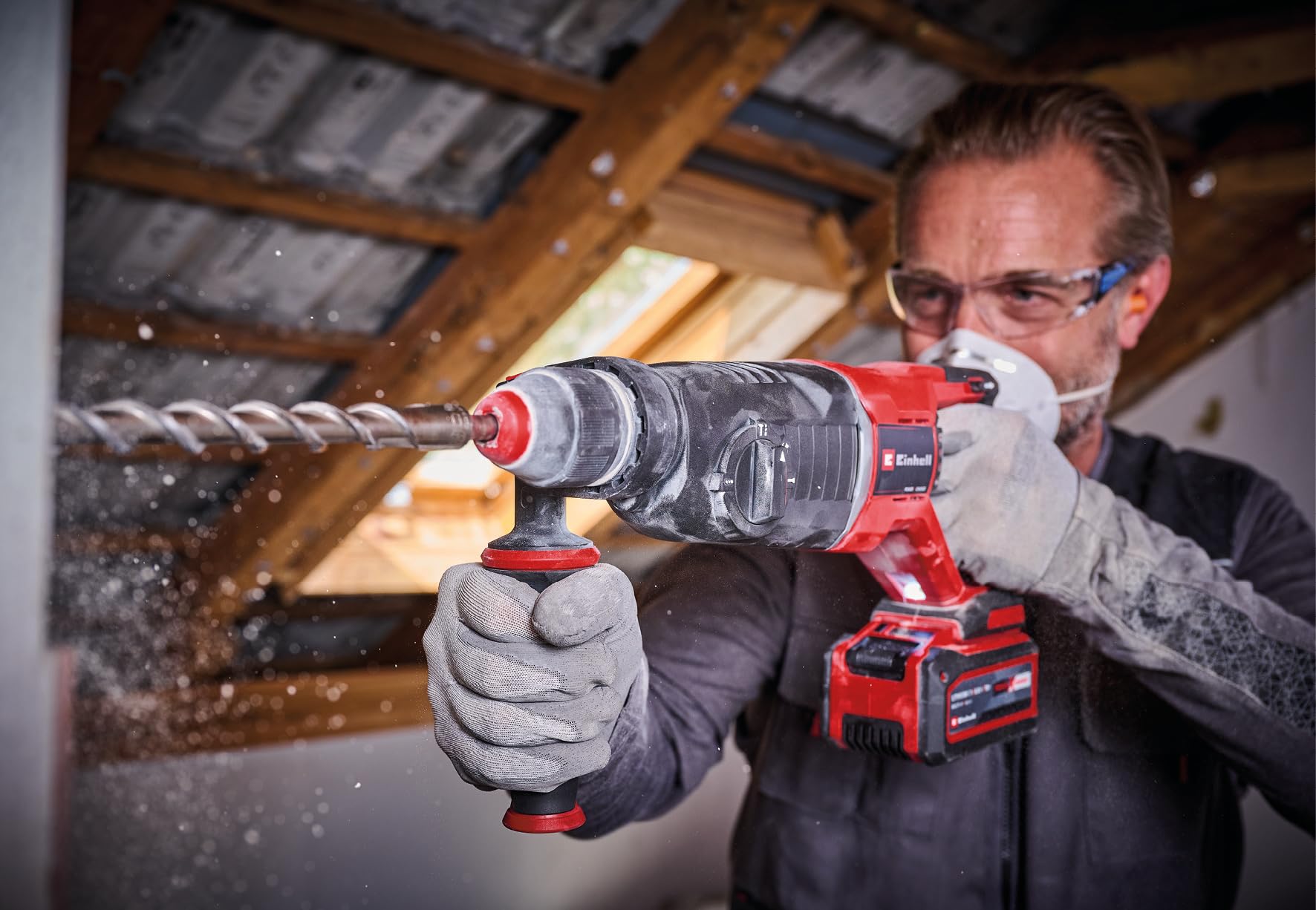 einhell-tp-hd-18-26-d-li-bl-perforateur-sans-fil-solo-18v-mallette image 4