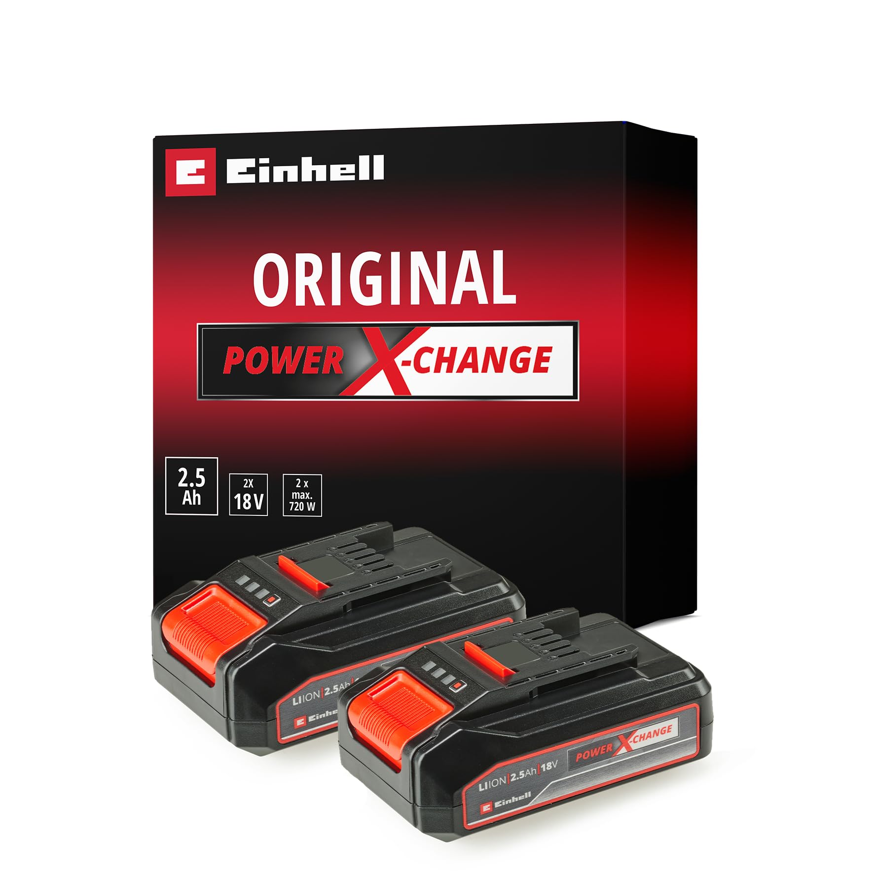 einhell-pxc-twinpack-batterie-18v-2-5ah-lot-de-2 image 6