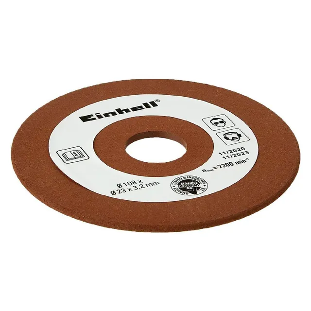 einhell-k100-disque-abrasif-aff-teuse-108-mm-3-2-mm-p100 image 1