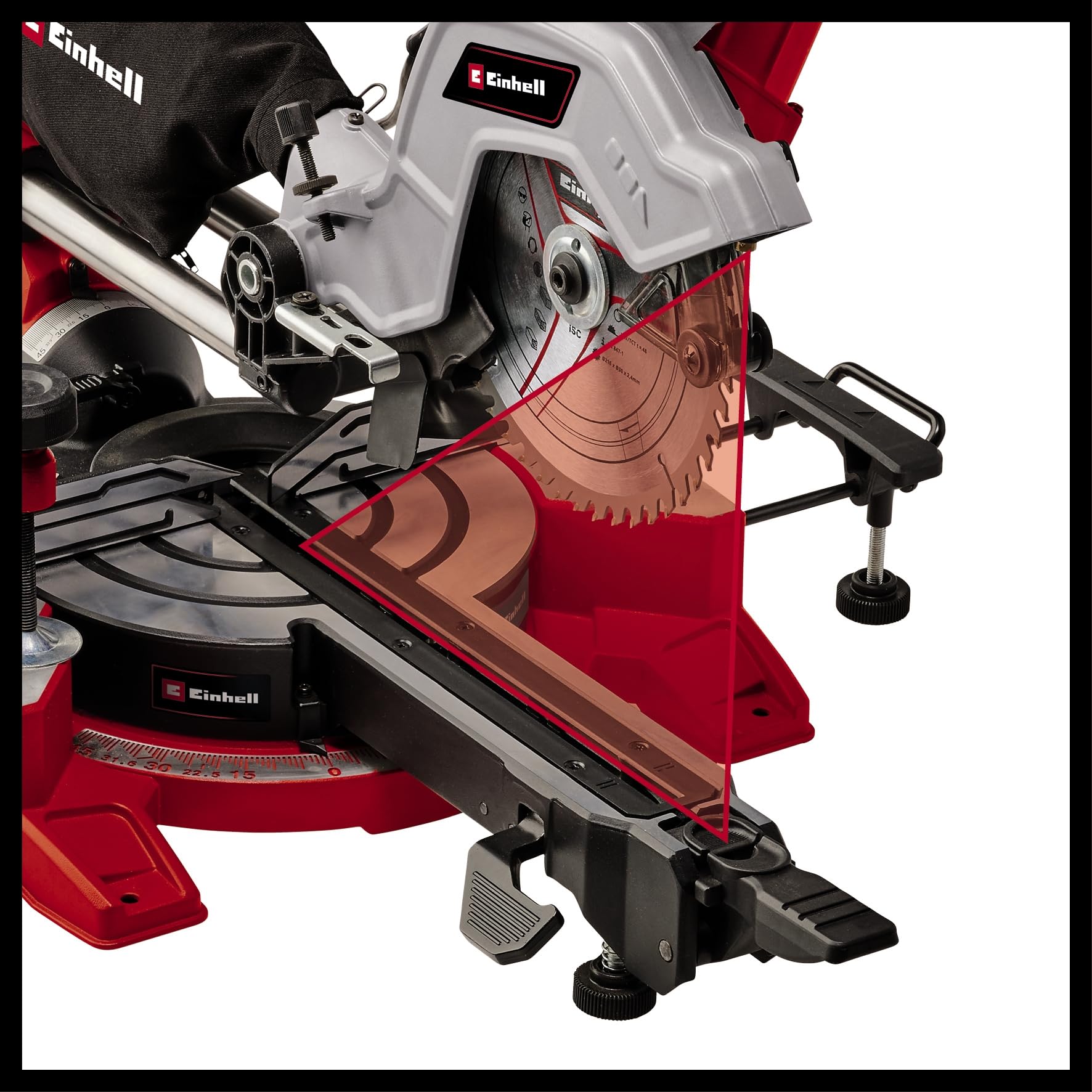 einhell-te-sm-8-l-dual-scie-onglet-radiale-1800w-216-mm image 8