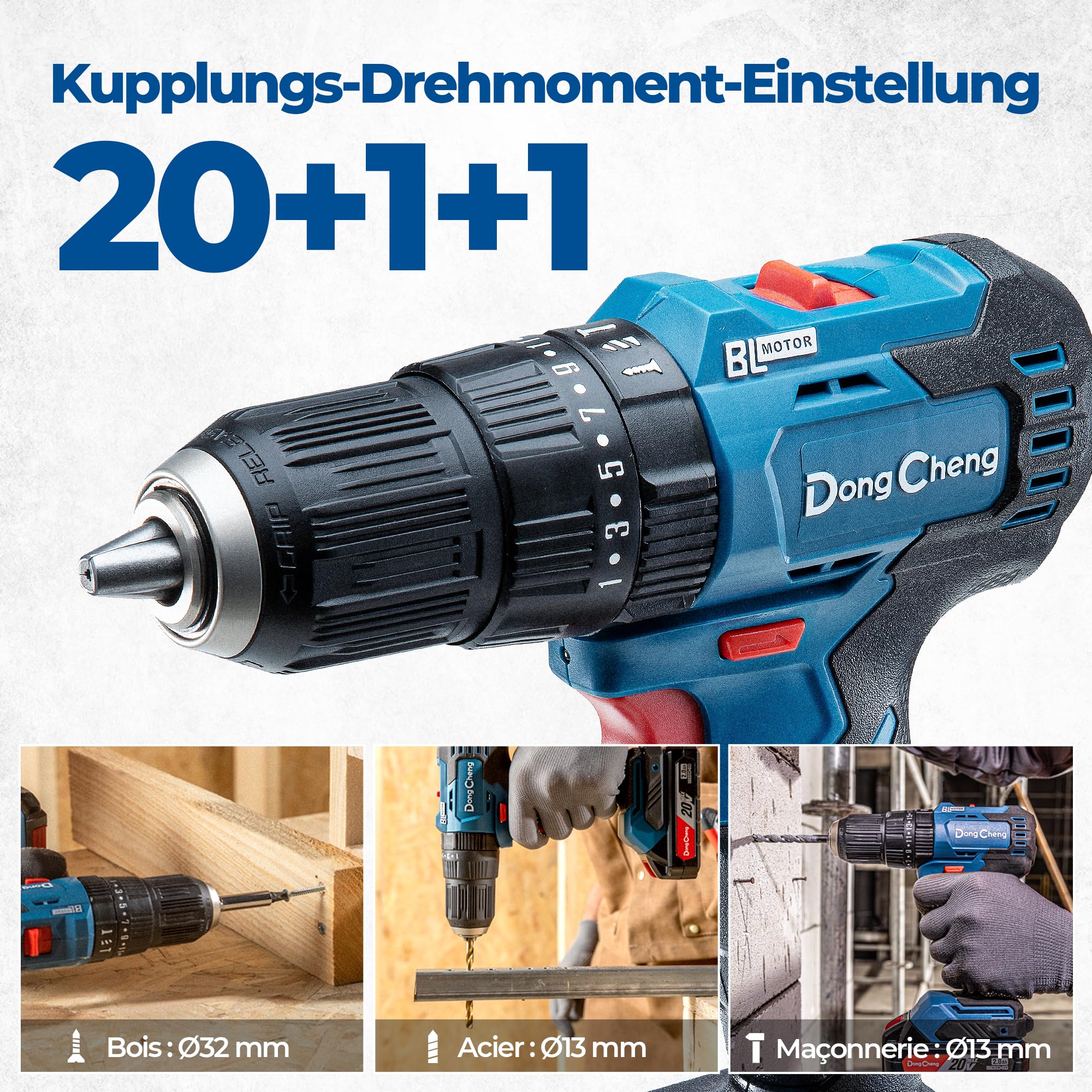dongcheng-20v-perceuse-percussion-50-nm-kit-2x2-0-ah image 3