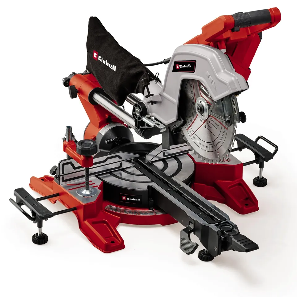 einhell-te-sm-10-l-dual-scie-onglet-radiale-2100w-254mm image 1
