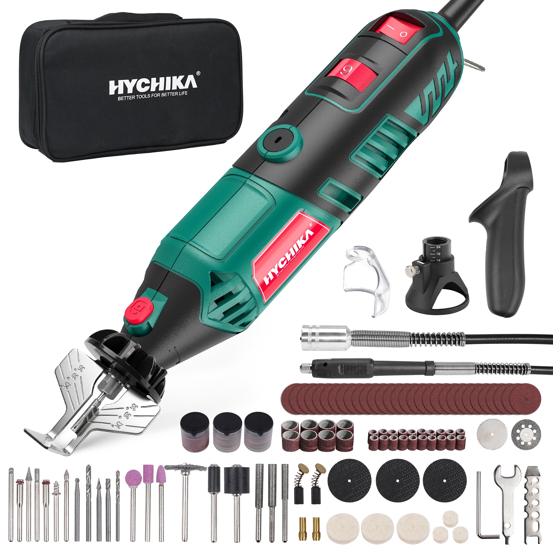 hychika-specialty-tools-outil-rotatif-filaire-179-pi-ces-180w image 1