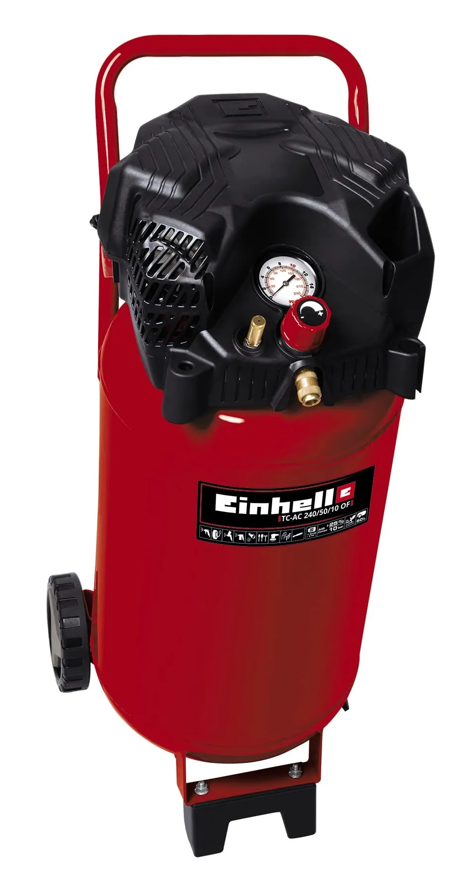 einhell-th-ac-240-50-10-of-compresseur-50-l-10-bar-sans-huile image 1