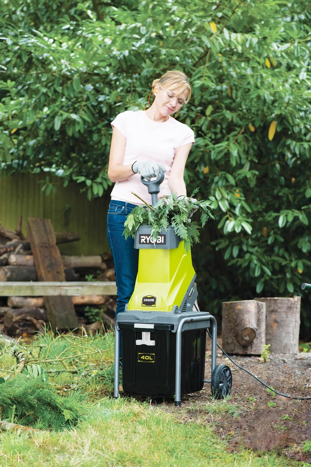 ryobi-rsh2545b-broyeur-v-g-taux-2500w-bac-40l image 2