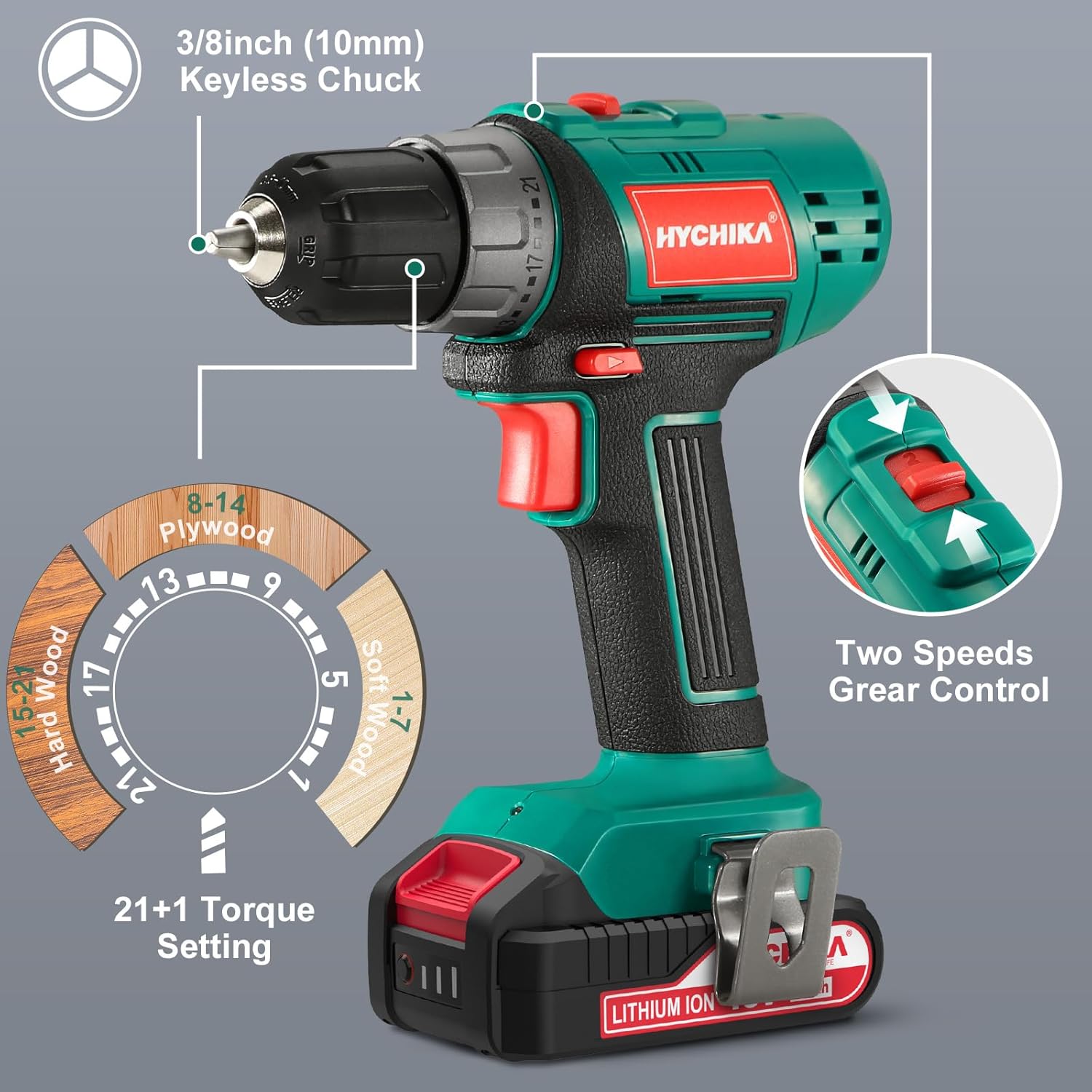 hychika-drills-ck18bf-kit-perceuse-visseuse-visseuse-20v image 2