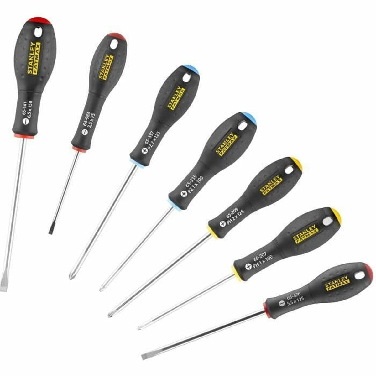 stanley-fatmax-jeu-tournevis-7-pi-ces-plat-ph-pz-065438 image 1