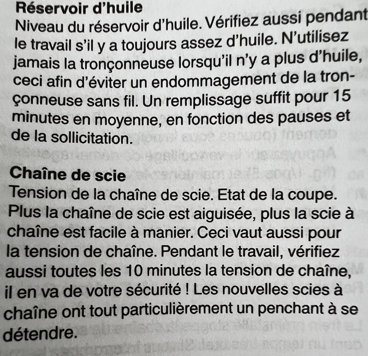 Bon équilibre