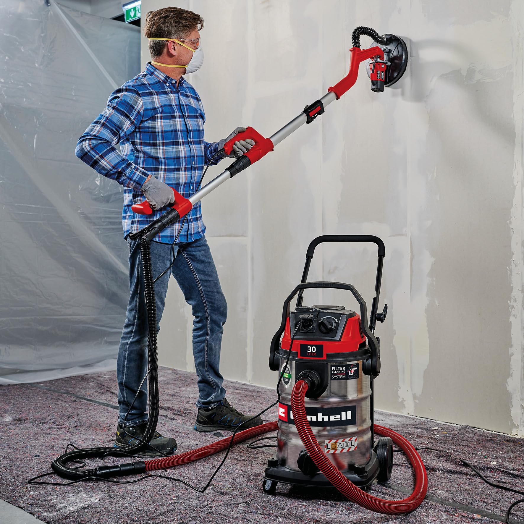 einhell-te-vc-3080-sacl-aspirateur-eau-poussi-re-30l-1150w image 3