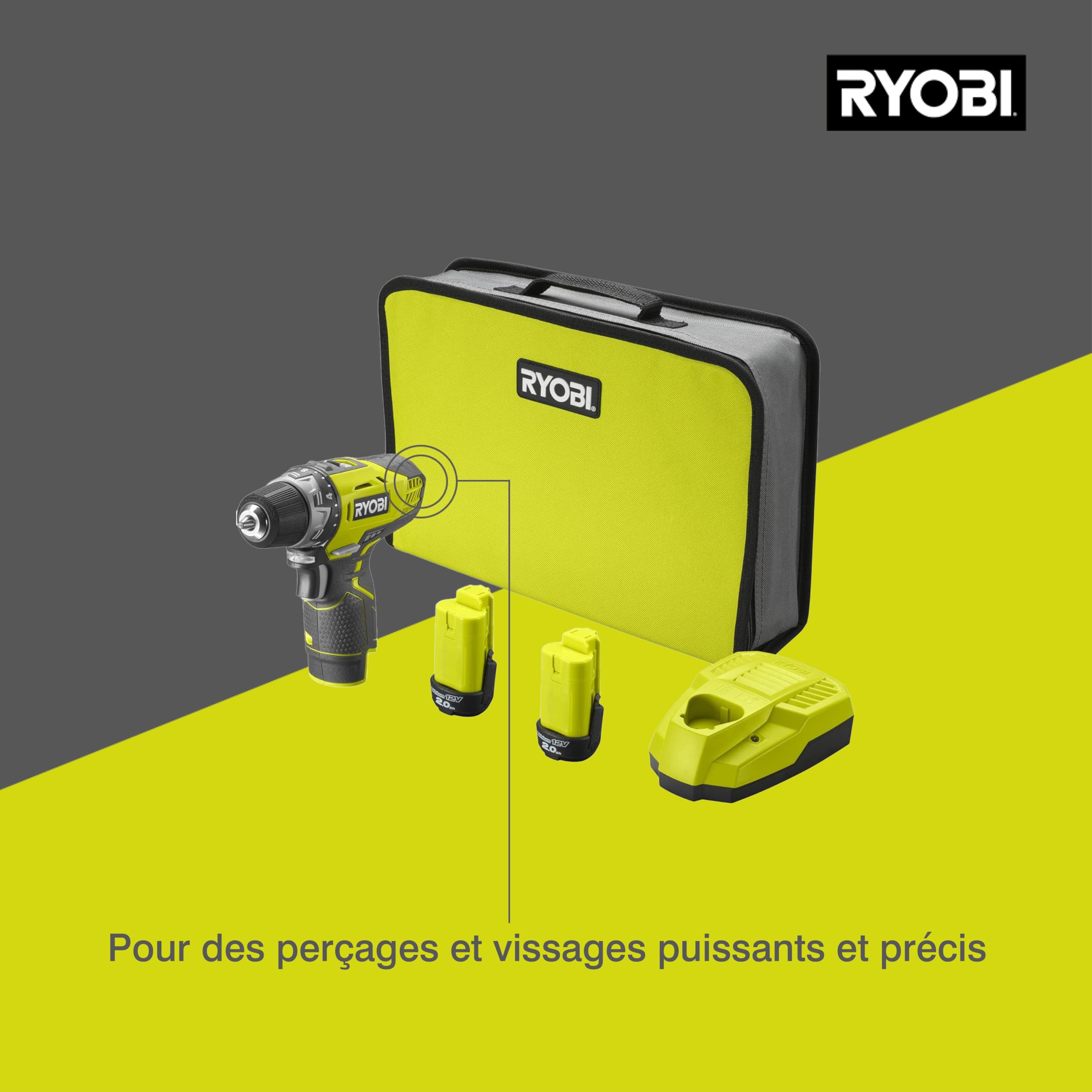 ryobi-r12dd-220s-perceuse-visseuse-12v-2-batteries-2-0ah image 2