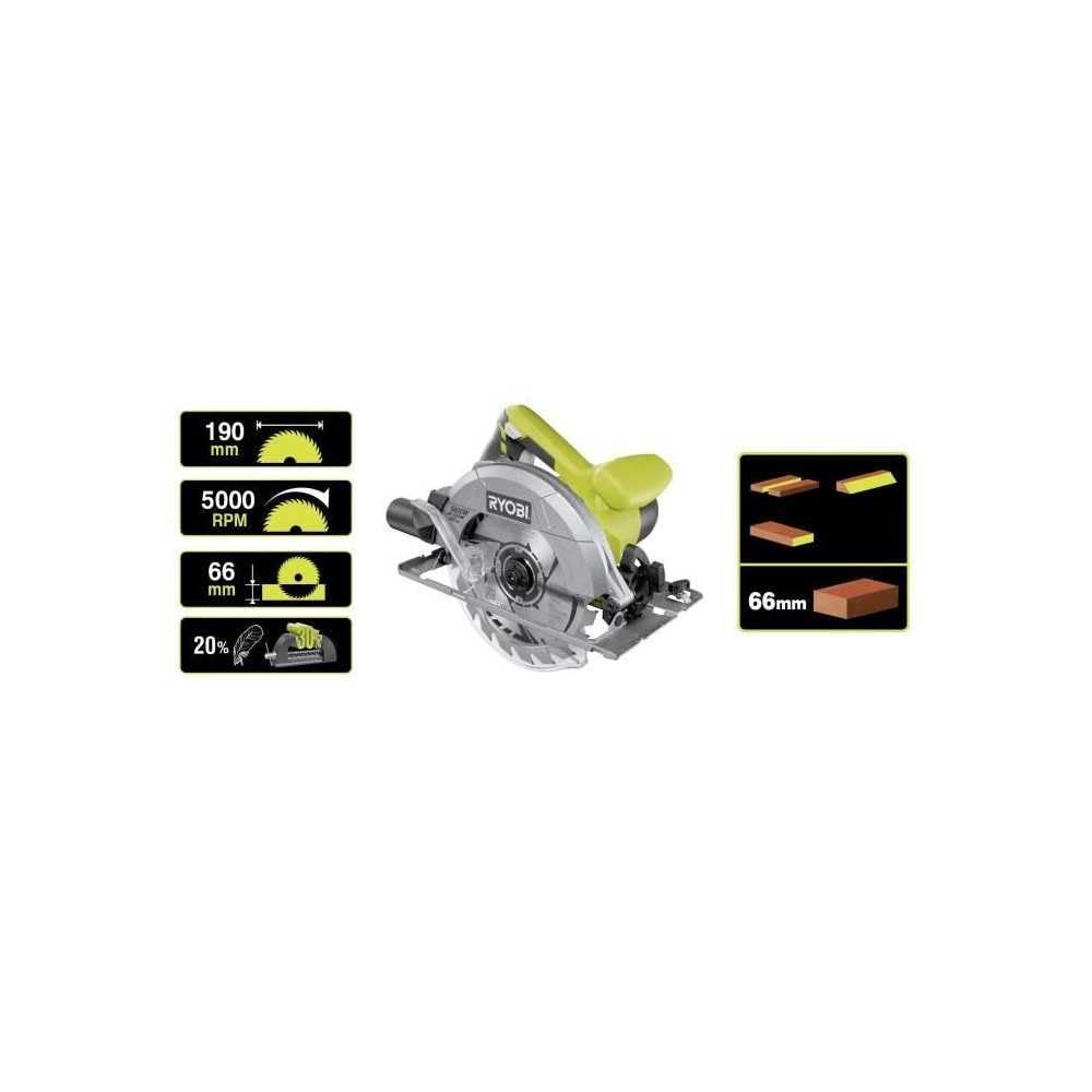 ryobi-rcs1400-g-scie-circulaire-1400w-66-mm-190-mm image 6