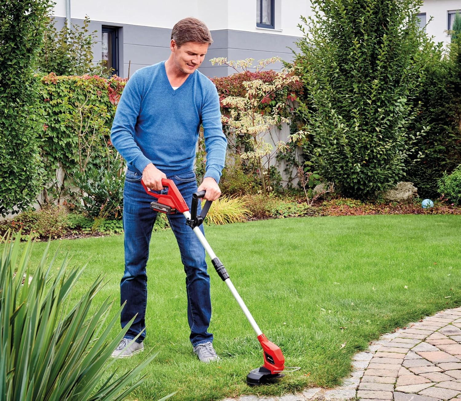 einhell-gc-ct-18-24-li-coupe-bordures-sans-fil-24-cm-kit-2-0ah image 4