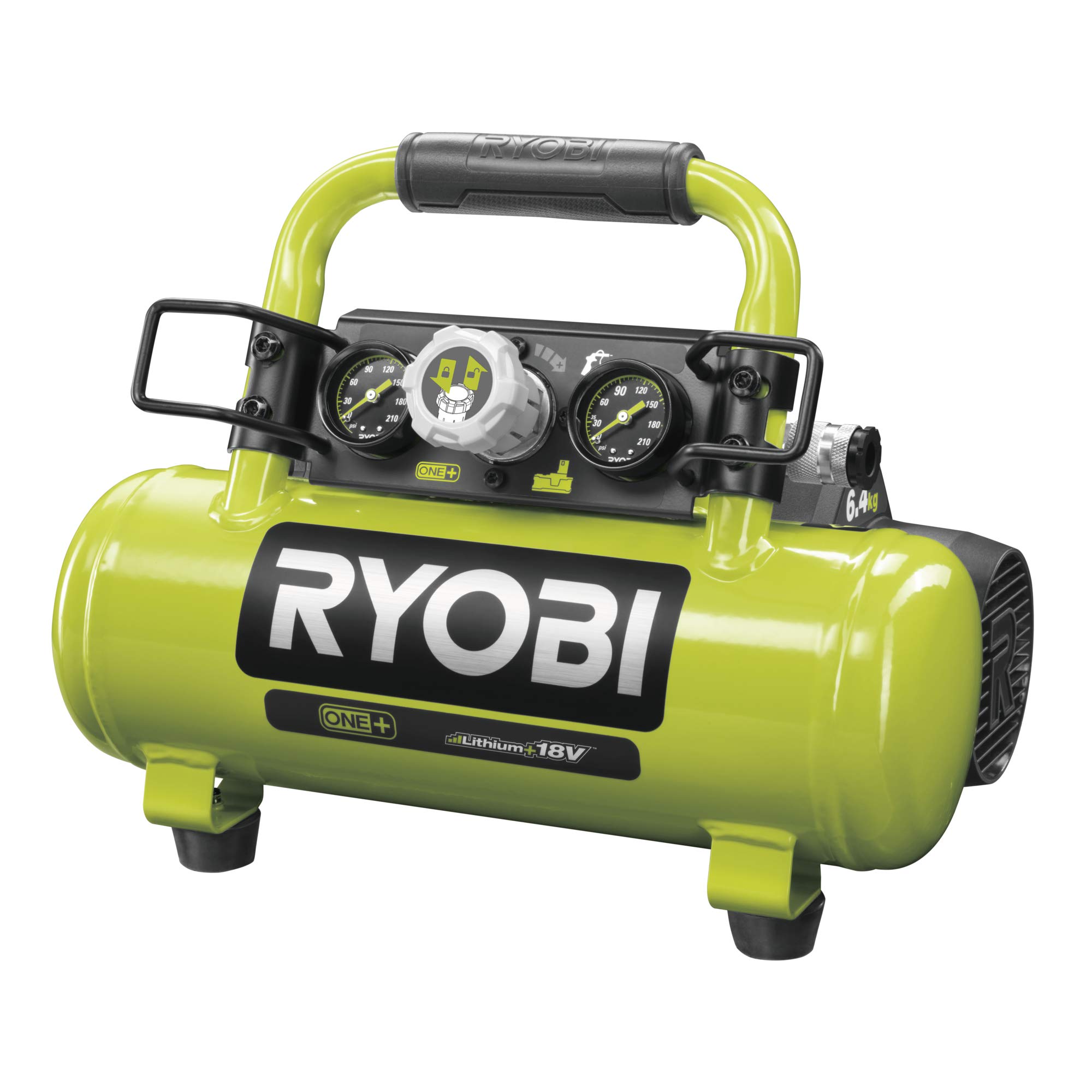 ryobi-r18ac-0-compresseur-18v-one-8-3-bars-sans-batterie image 1