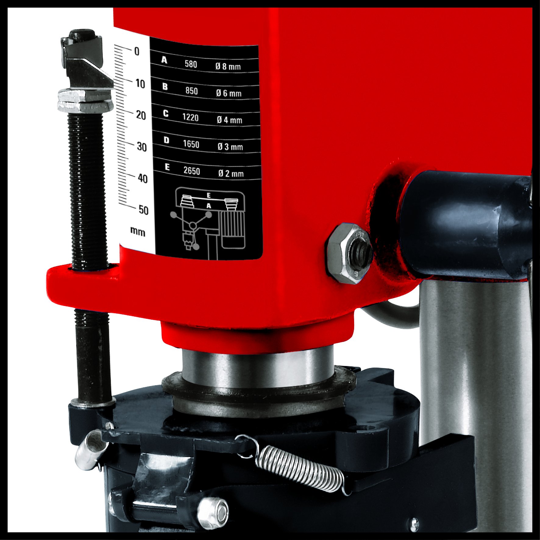einhell-tc-bd-350-perceuse-colonne-350-w-5-vitesses image 3