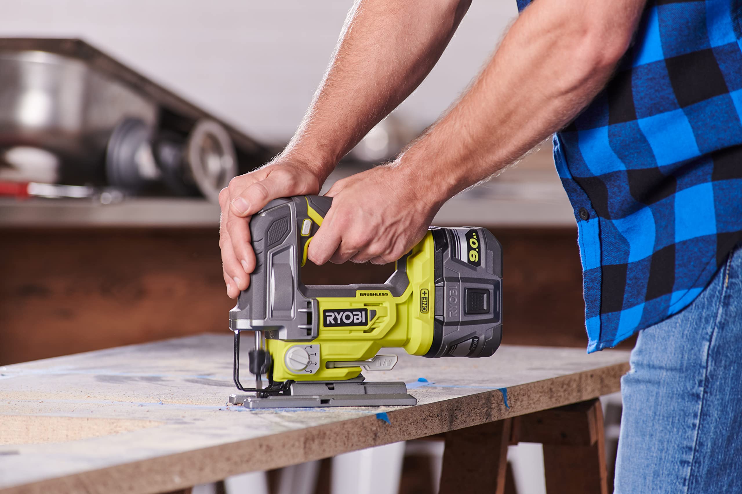 ryobi-pack-9-outils-2-batteries-5-0ah-chargeur-2-sacs image 7