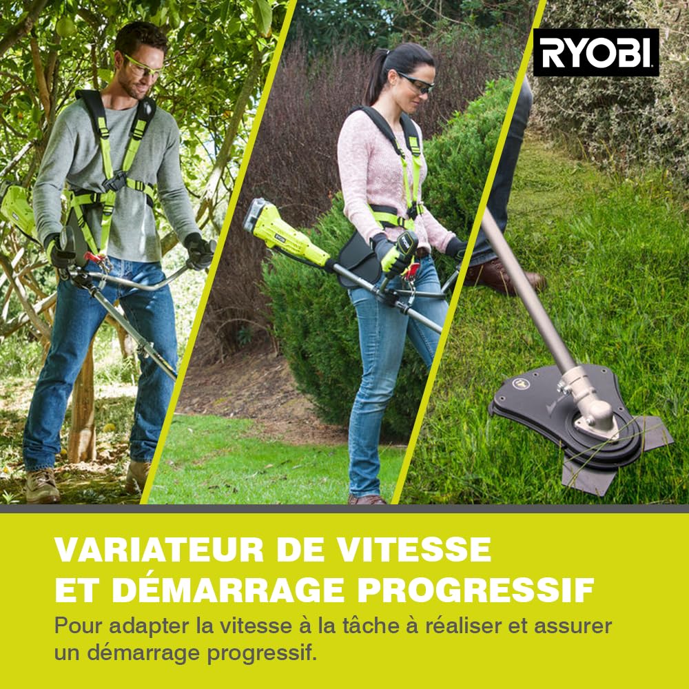 ryobi-obc1820b-d-broussailleuse-sans-fil-18v-coupe-30cm-solo image 3