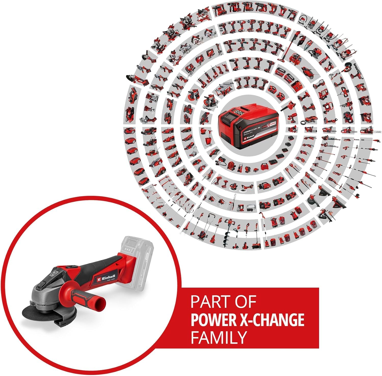 einhell-tc-ag-18-115-li-solo-meuleuse-d-angle-115-mm-sans-batterie image 2