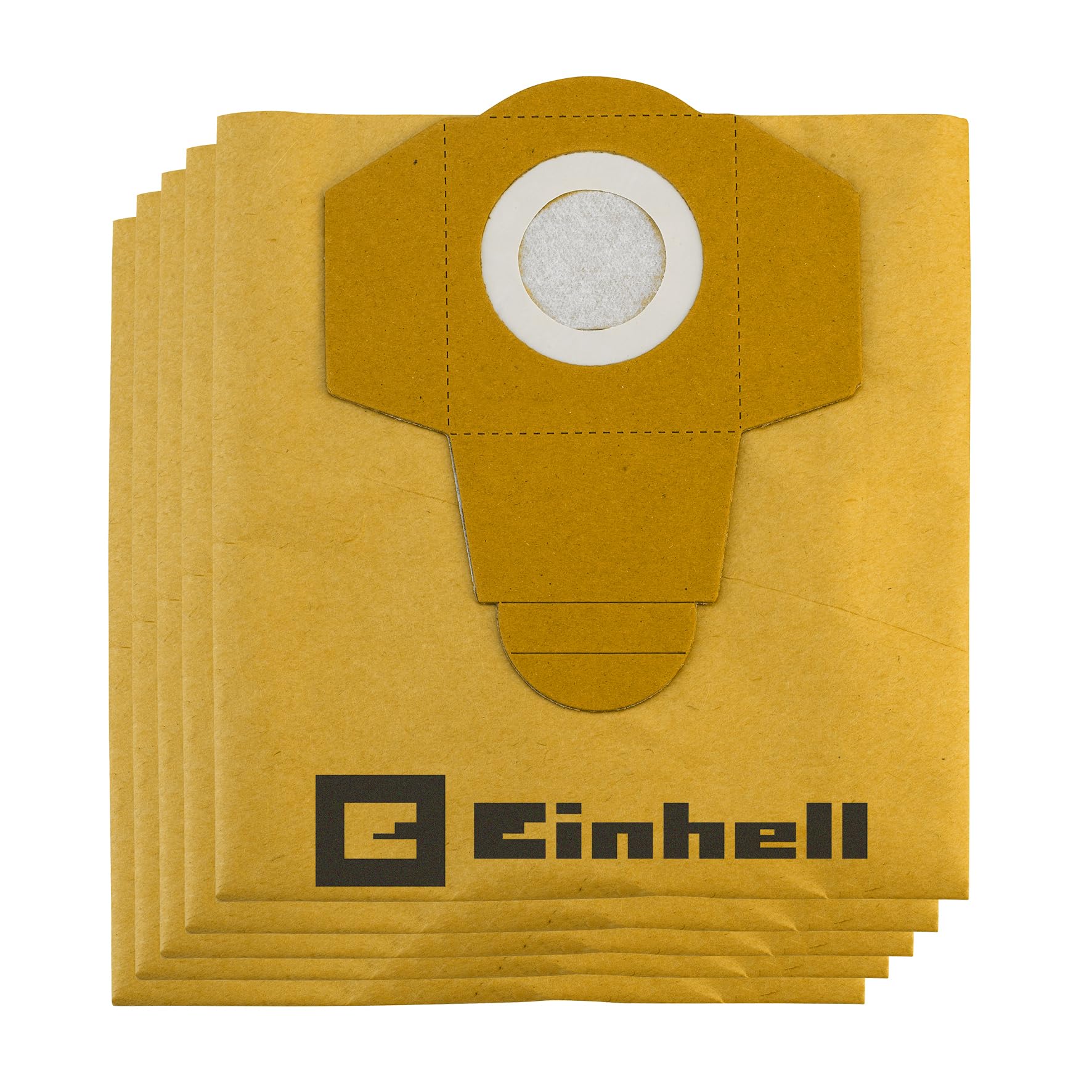 einhell-sacs-aspirateur-eau-et-poussi-re-30-l-lot-de-5-papier image 1