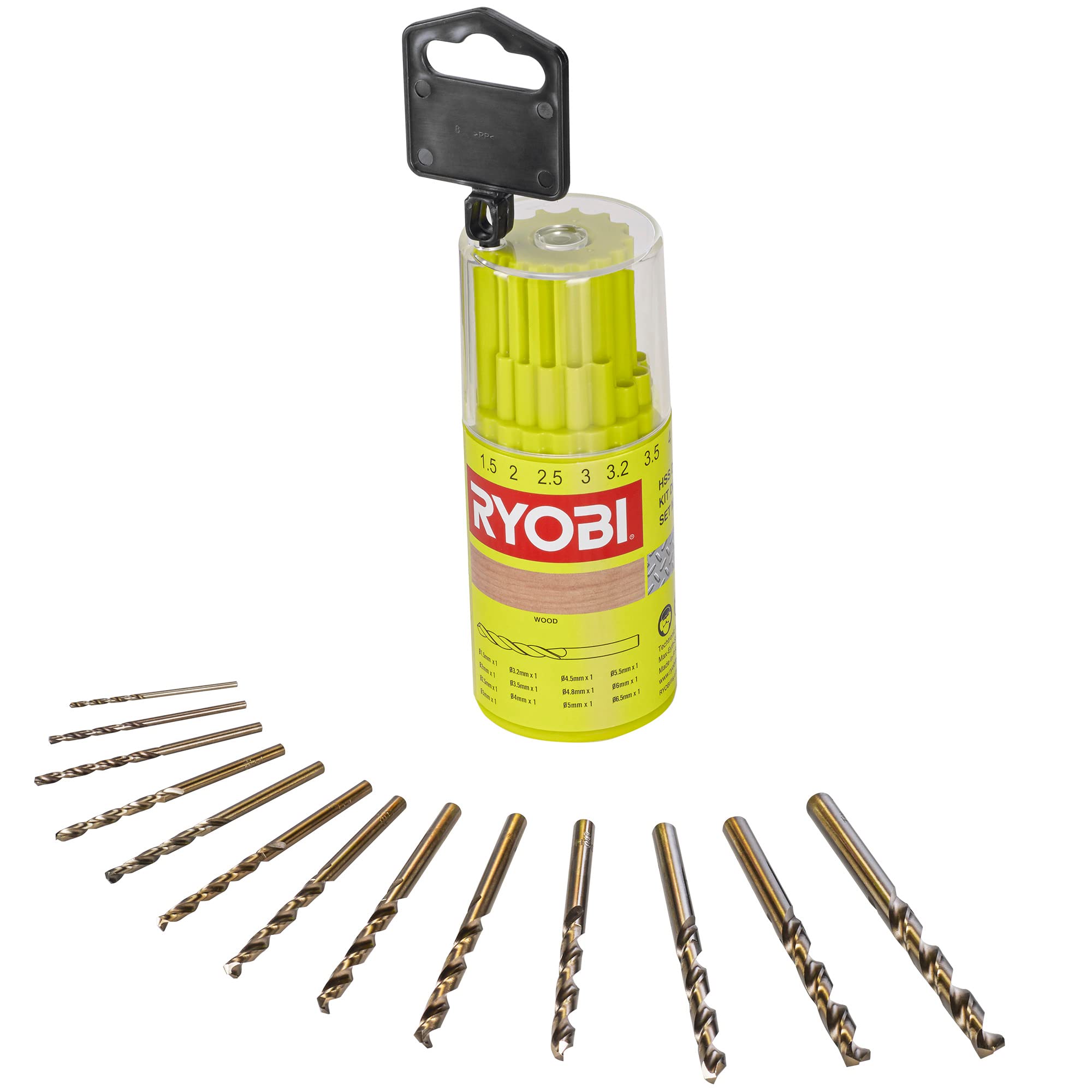 ryobi-rak13hss-jeu-13-forets-hss-m-tal-bois-plastique image 2