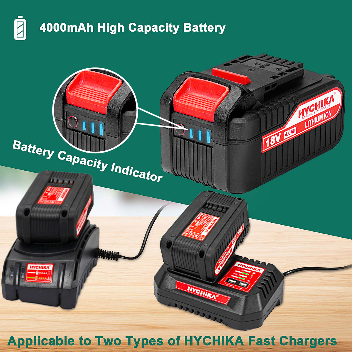 hychika-batterie-18v-4-0ah-li-ion-pour-outils-lectriques image 2