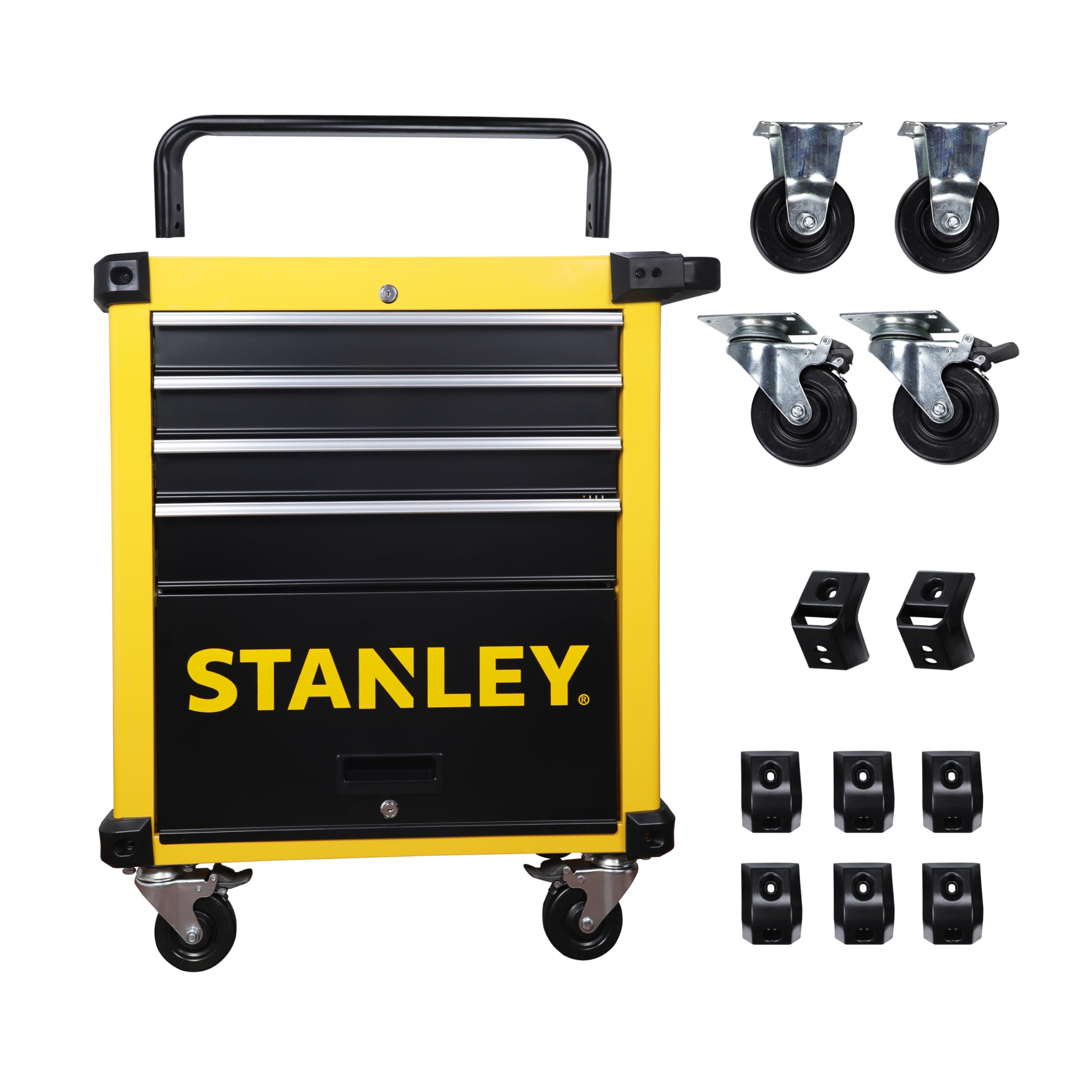 stanley-fatmax-stmt1-74305-servante-5-tiroirs-jaune-noir-300-kg image 3