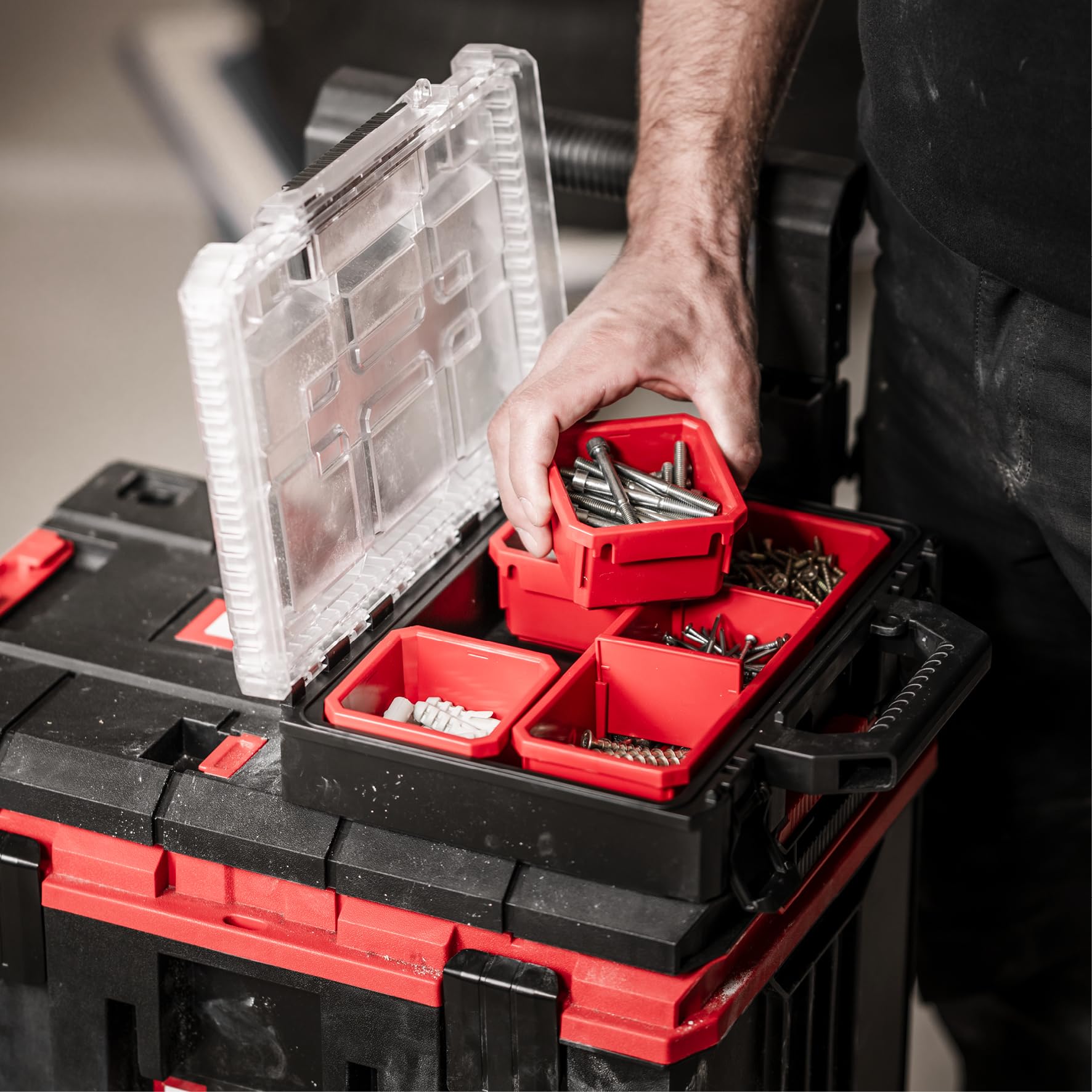 einhell-e-case-half-size-organisateur-bo-te-rangement-12-5-kg image 2