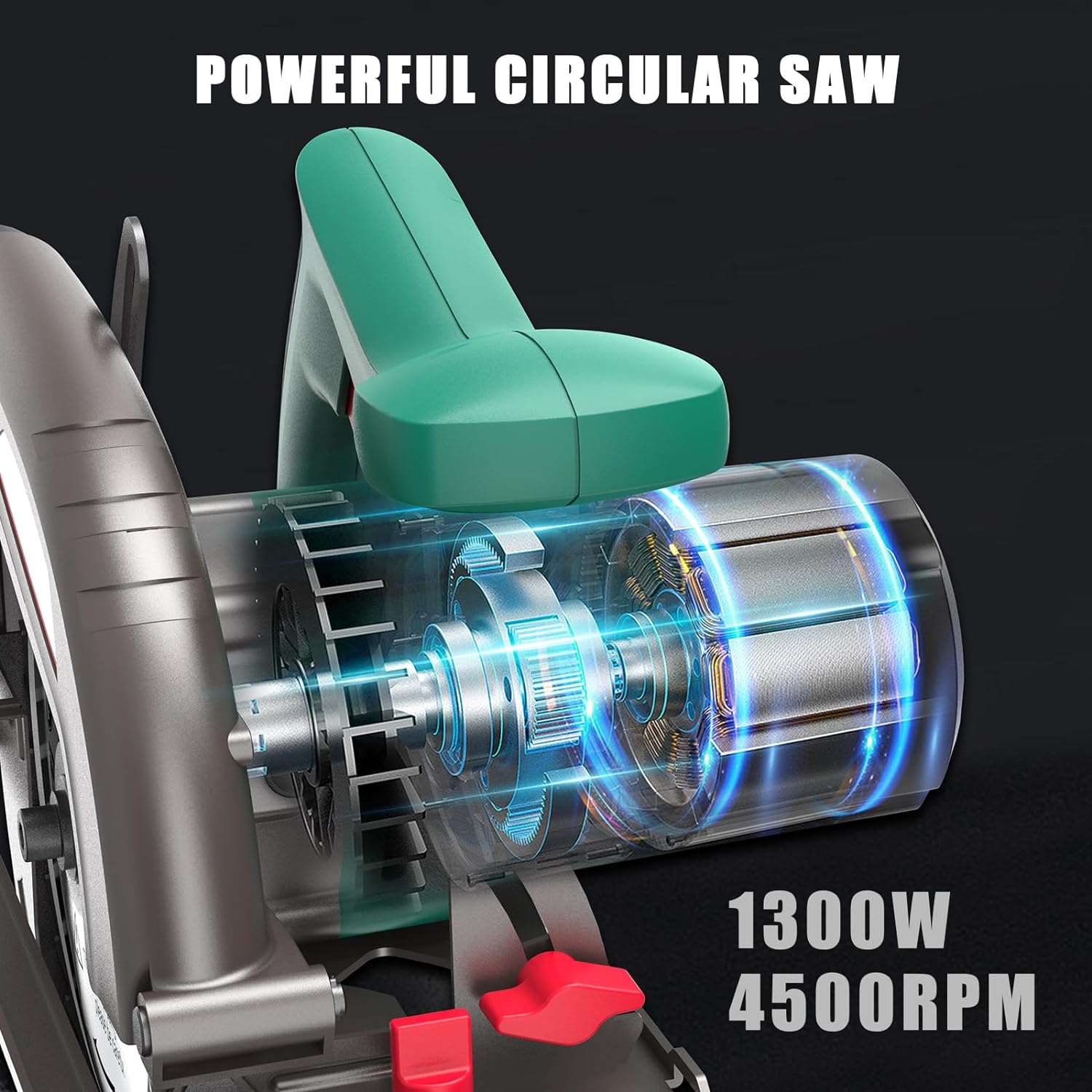 hychika-m1y-du29-185-scie-circulaire-1300w-185mm image 2