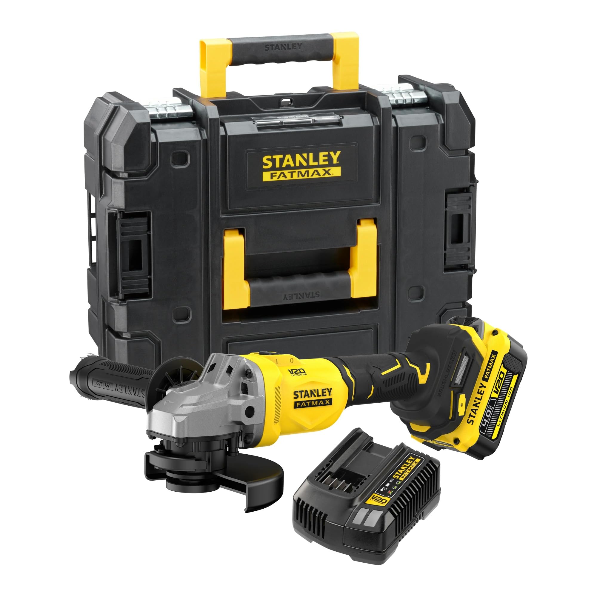 stanley-v20-sfmcg710m1t-qw-meuleuse-d-angle-125mm-18v-4ah image 1