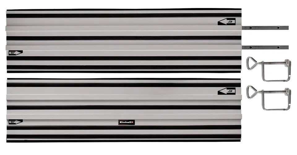 einhell-rails-de-guidage-2x1000-mm-pour-scies-circulaires image 1