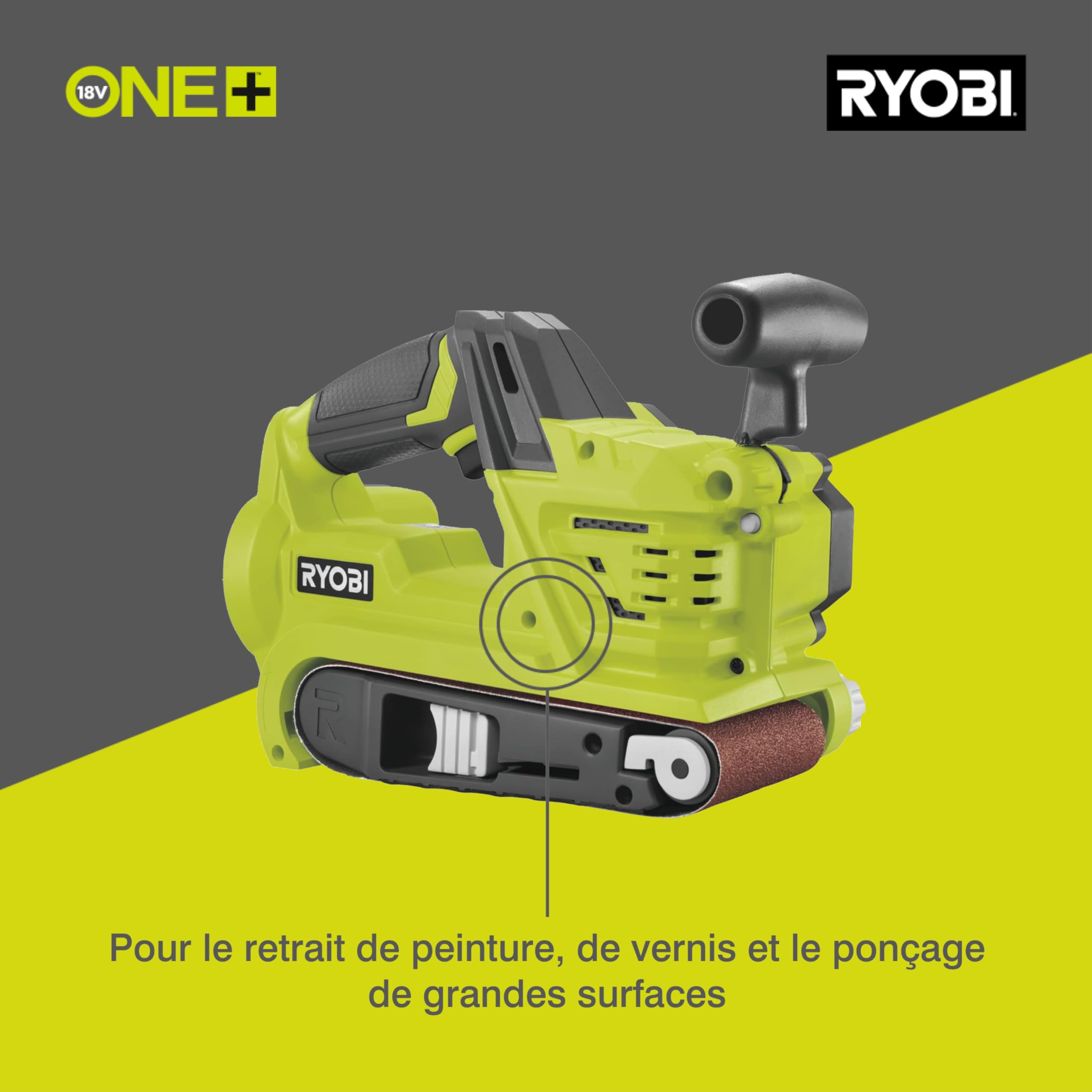 ryobi-one-r18bs-0-ponceuse-bande-18v-76x457-mm-nue image 8