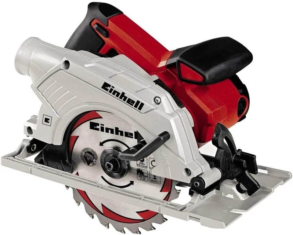 einhell-te-cs-165-scie-circulaire-1200-w-lame-165-mm-55-mm image 1