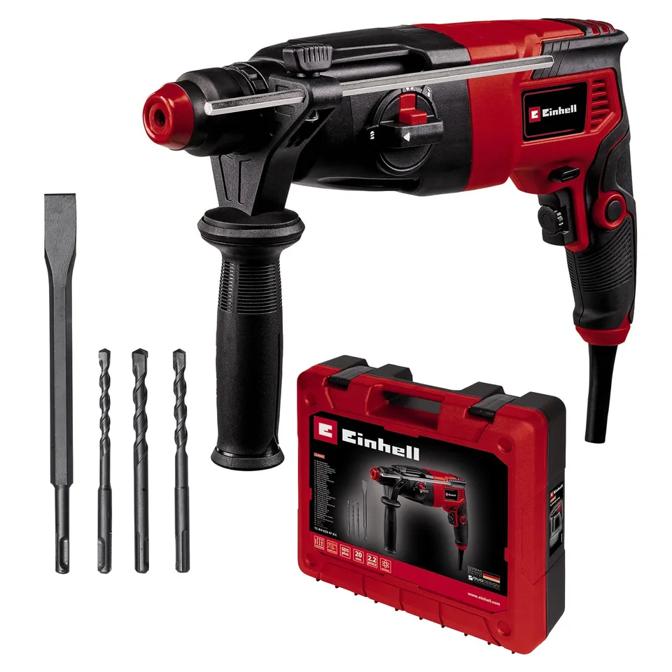 einhell-tc-rh-620-4f-kit-perforateur-sds-plus-620-w-coffret image 1