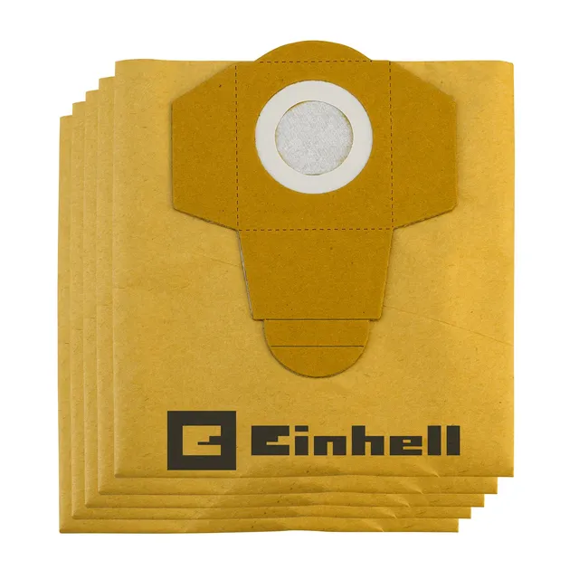 einhell-sacs-aspirateur-eau-et-poussi-re-30-l-lot-de-5-papier image 1