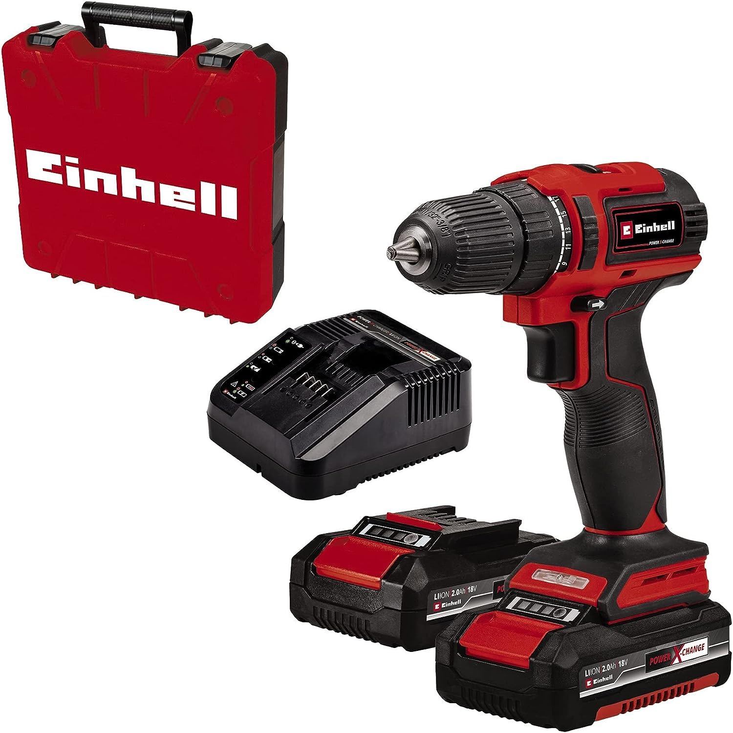 einhell-te-cd-18-40-li-bl-perceuse-visseuse-18v-2x2-0ah image 1