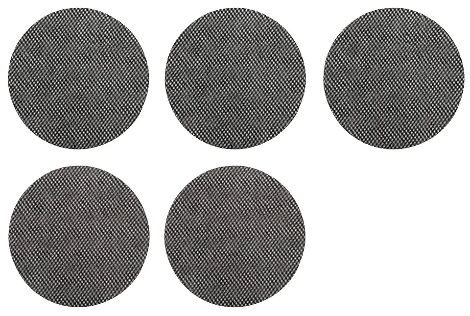 kwb-by-einhell-kit-5-grilles-abrasives-180-mm-p80-p120 image 1