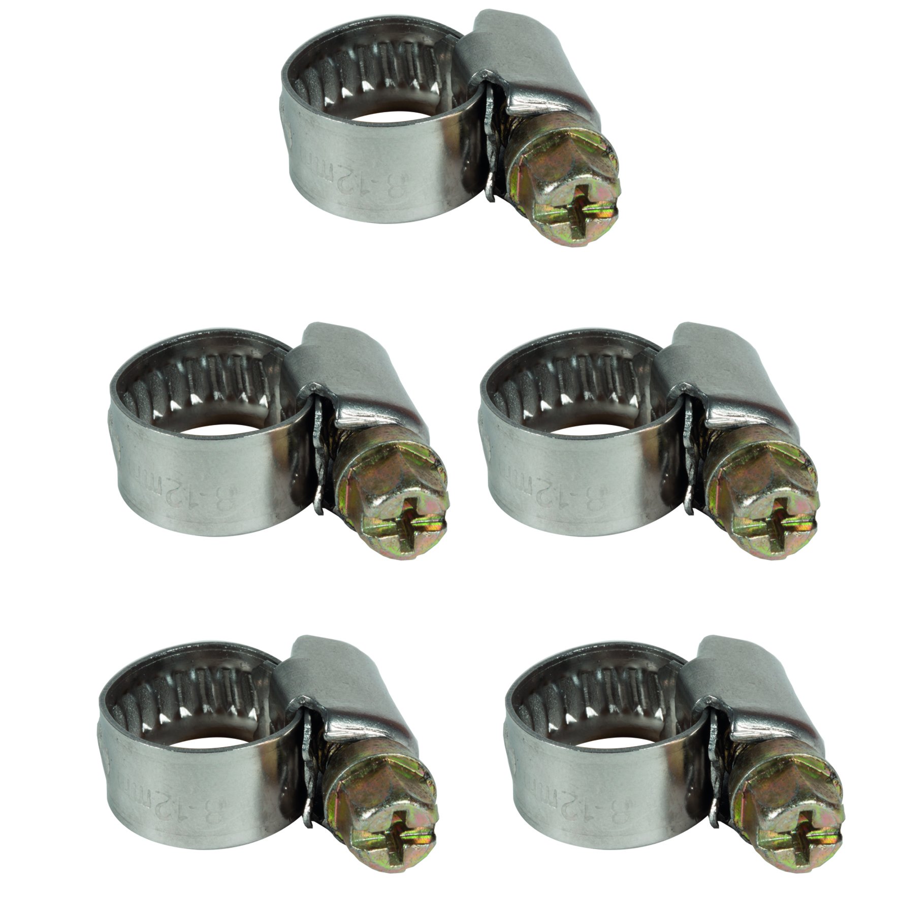 einhell-lot-5-colliers-de-serrage-tuyau-8-12-mm image 1