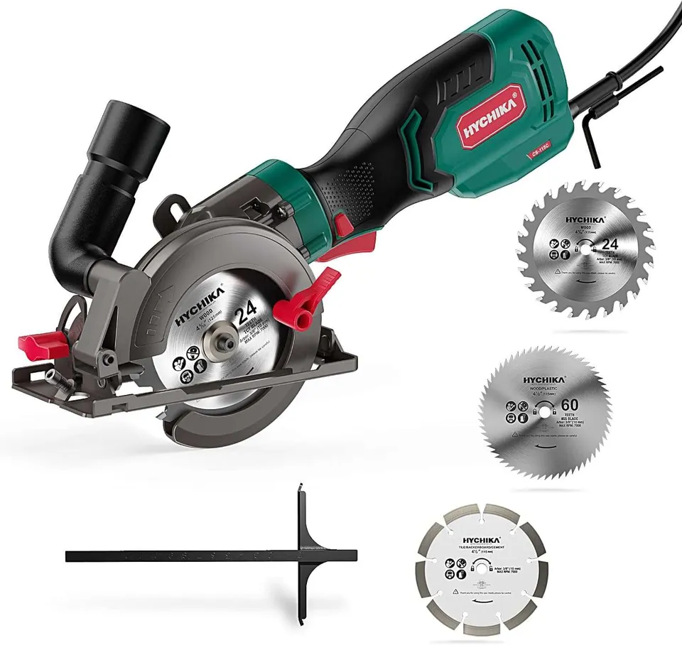 hychika-mini-scie-circulaire-750w-cs-115c-3-lames image 1