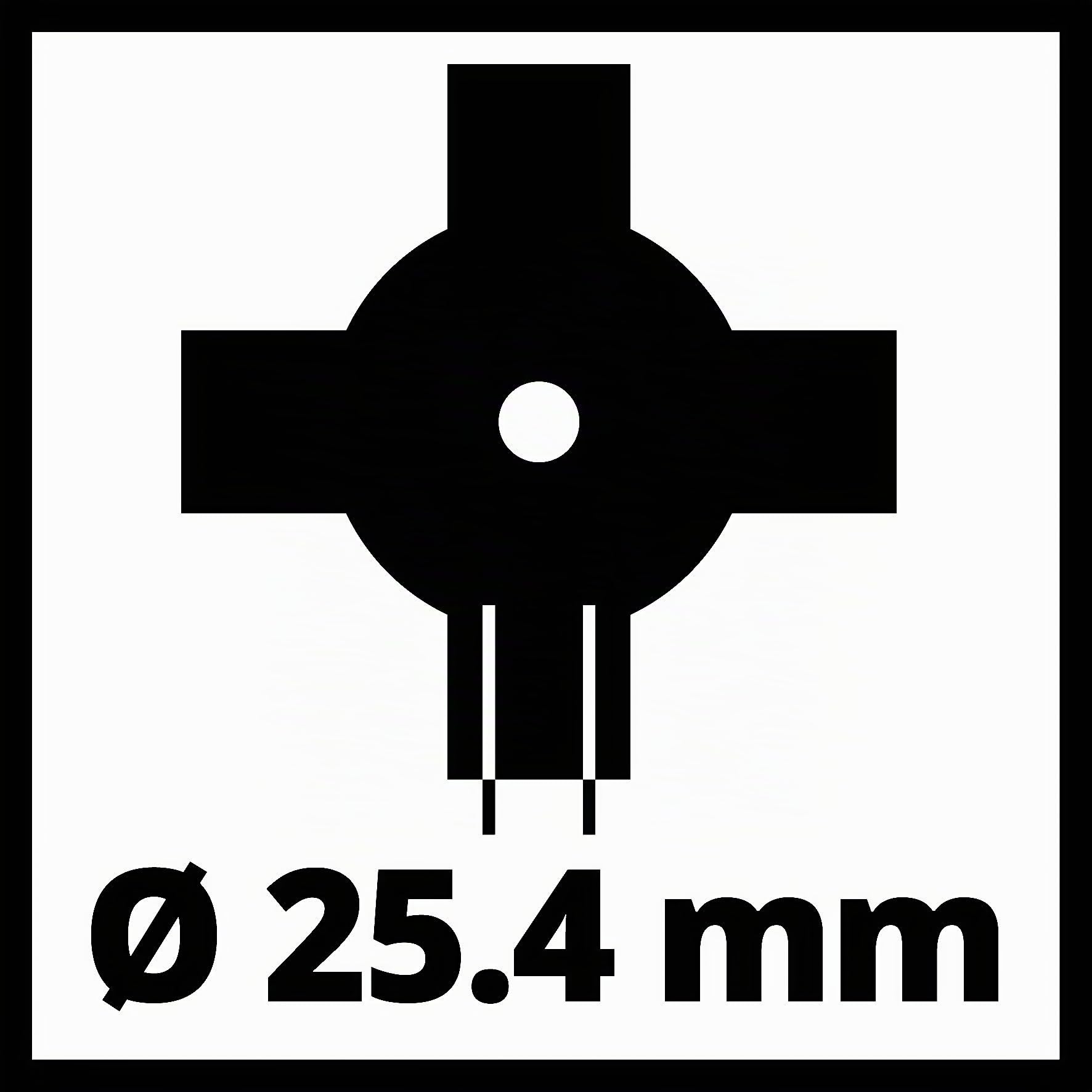 einhell-lame-d-broussailleuse-4-dents-230-mm-m-tal image 3