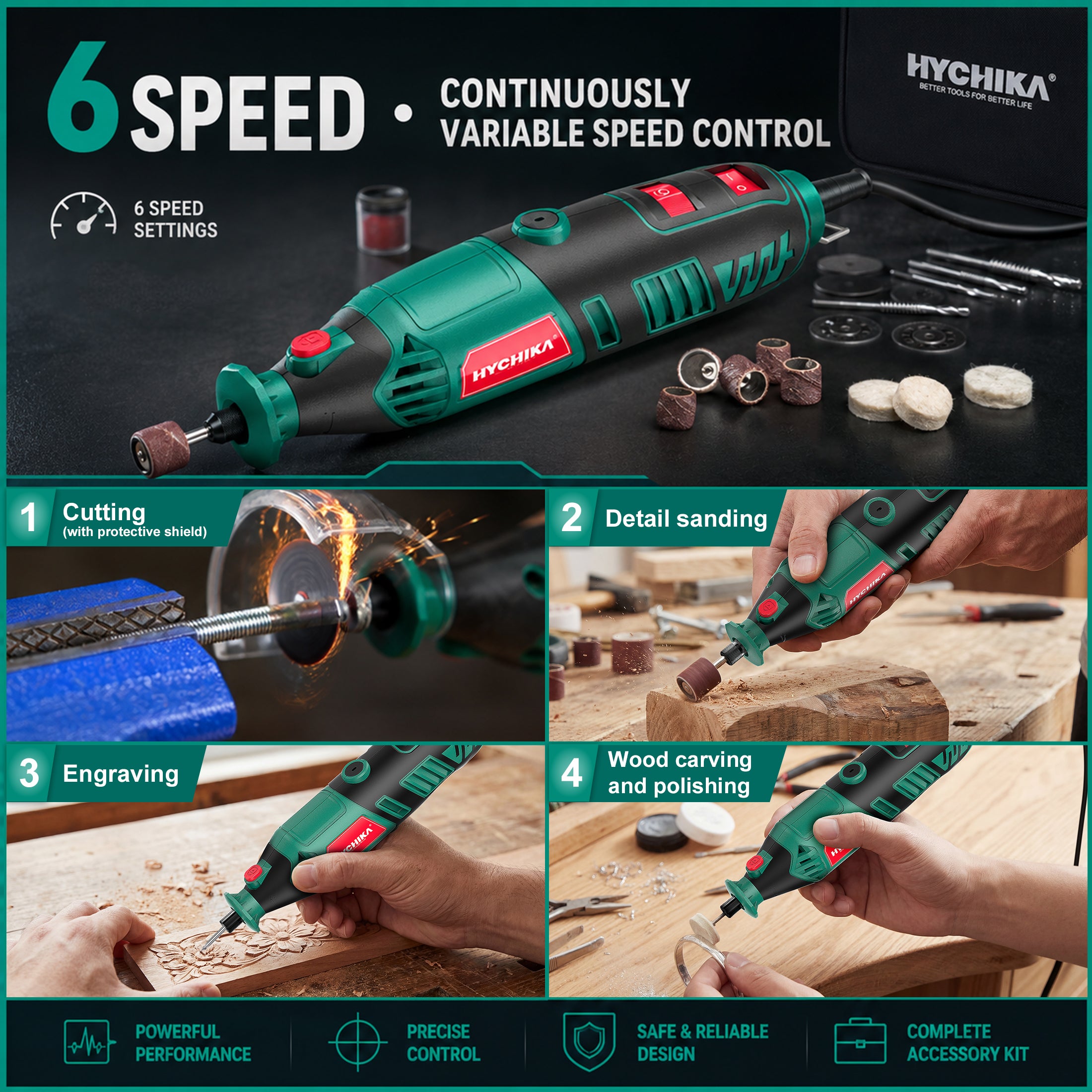 hychika-specialty-tools-outil-rotatif-filaire-179-pi-ces-180w image 5