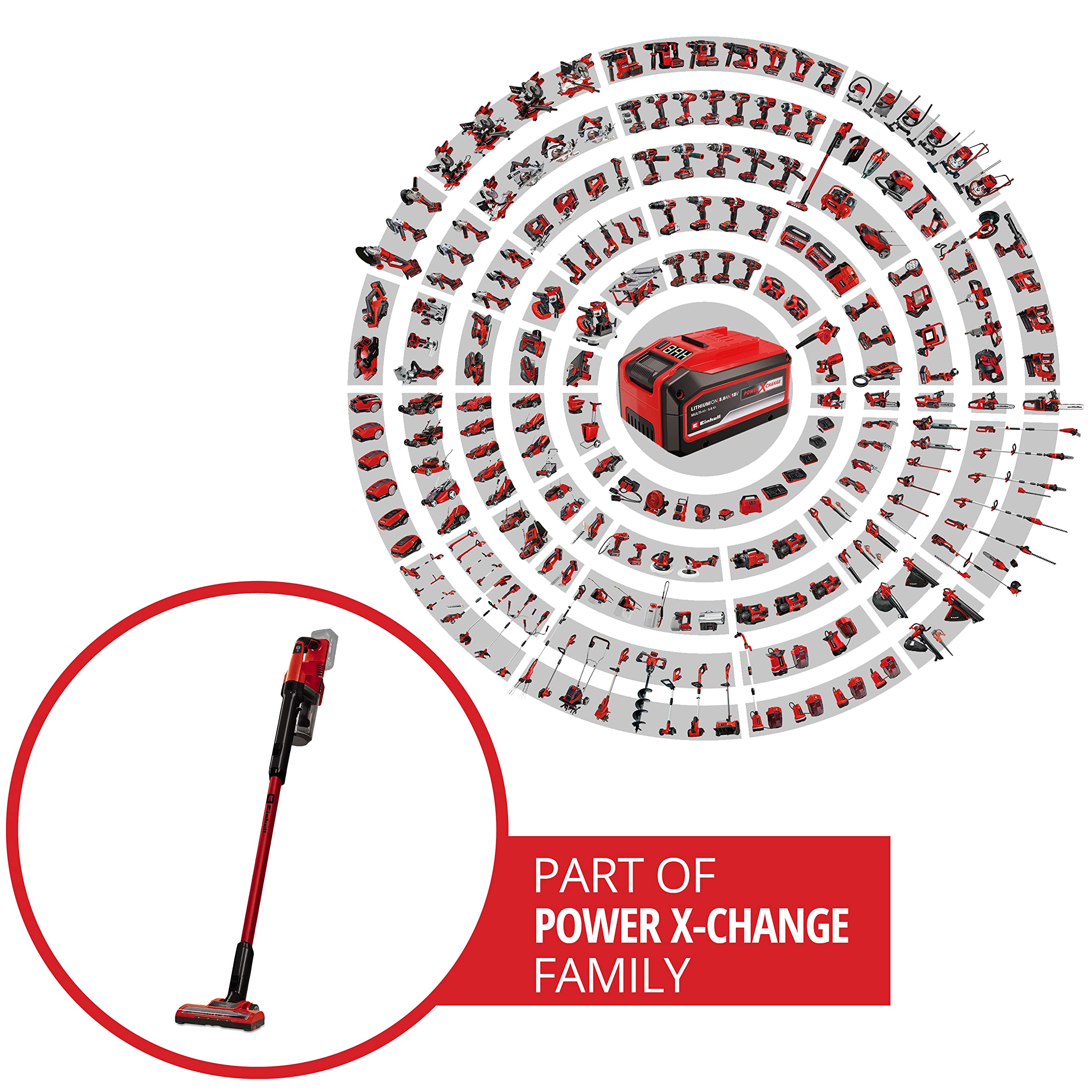 einhell-te-sv-18-li-solo-aspirateur-balai-sans-fil-solo image 2