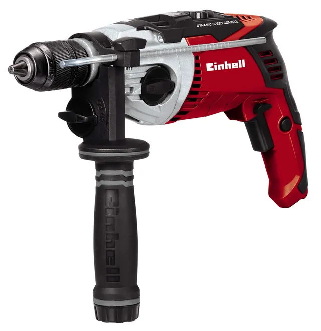 einhell-te-id-1050-1-ce-perceuse-percussion-1050w-coffret-13mm image 1