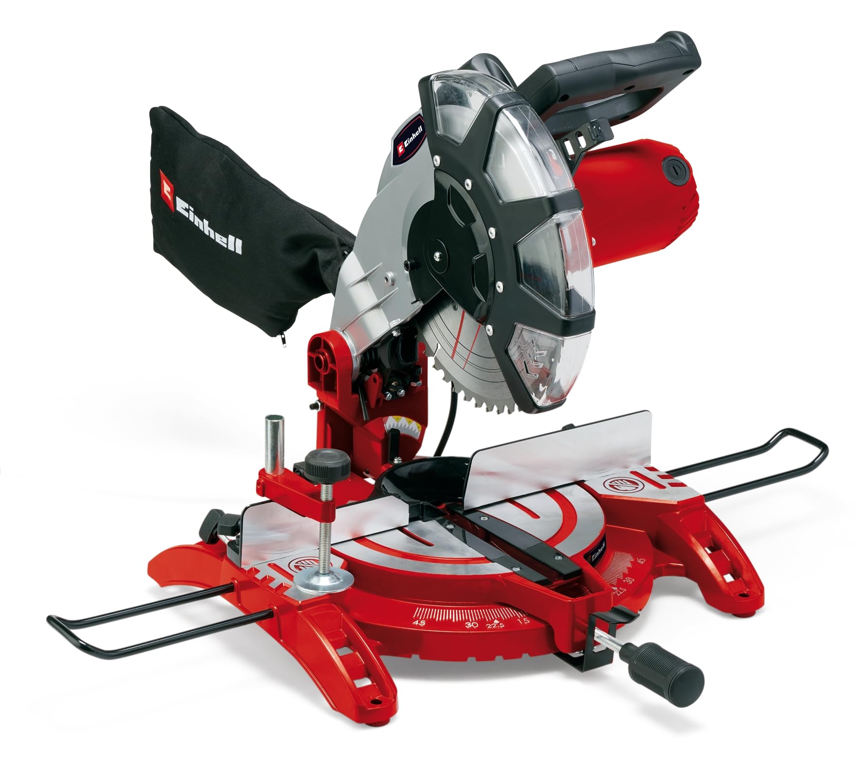 einhell-tc-ms-2513-l-scie-onglets-250mm-1600w-laser image 1