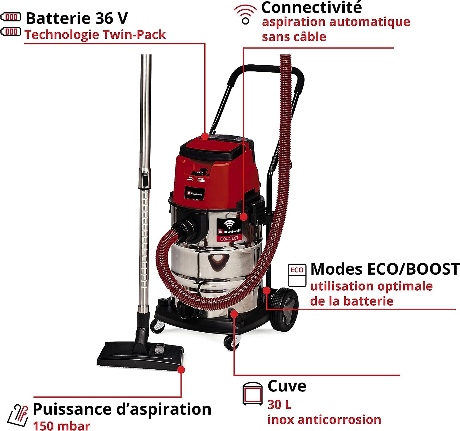 einhell-tp-vc-36-30-s-auto-aspirateur-36v-30-l-solo image 3