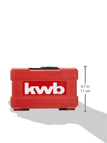 kwb-by-einhell-coffret-39-forets-embouts-hexagonal-1-4 image 5
