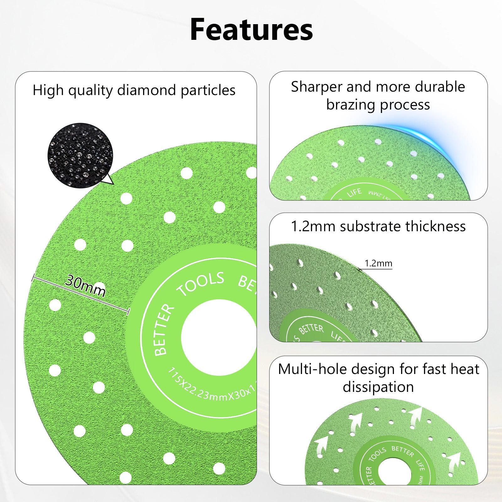 hychika-automotive-disques-diamant-115mm-auto-lot-de-5 image 8