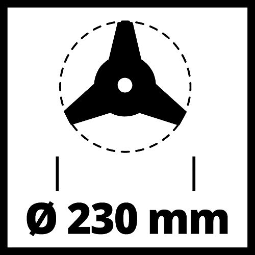 einhell-lame-3-dents-230-mm-d-broussailleuse-m-tal image 8