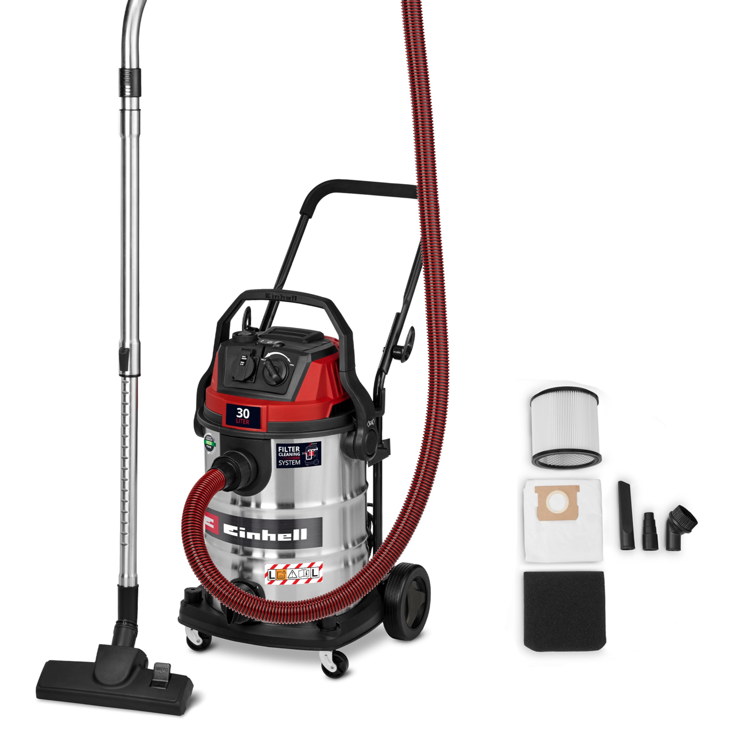 einhell-te-vc-3080-sacl-aspirateur-eau-poussi-re-30l-1150w image 1