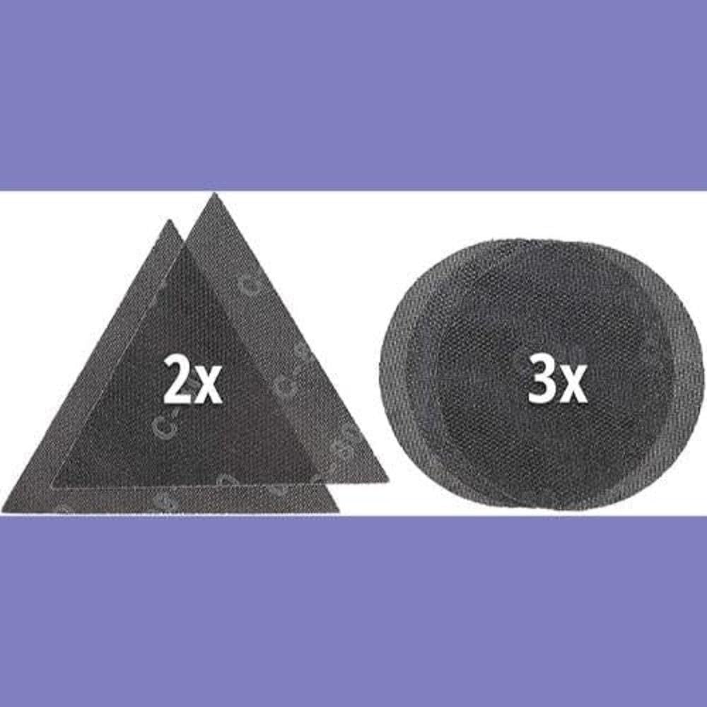 einhell-kit-5-grilles-abrasives-225-mm-p80-p120-triangles image 6